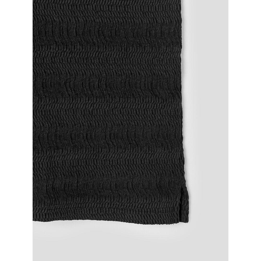 SHIFT.G Wave Texture Polo Black