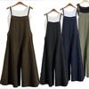 Tuta Elegante da Donna a Gamba Larga Regolabile con Design a Spalline per uno Stile Estivo Senza Sforzo