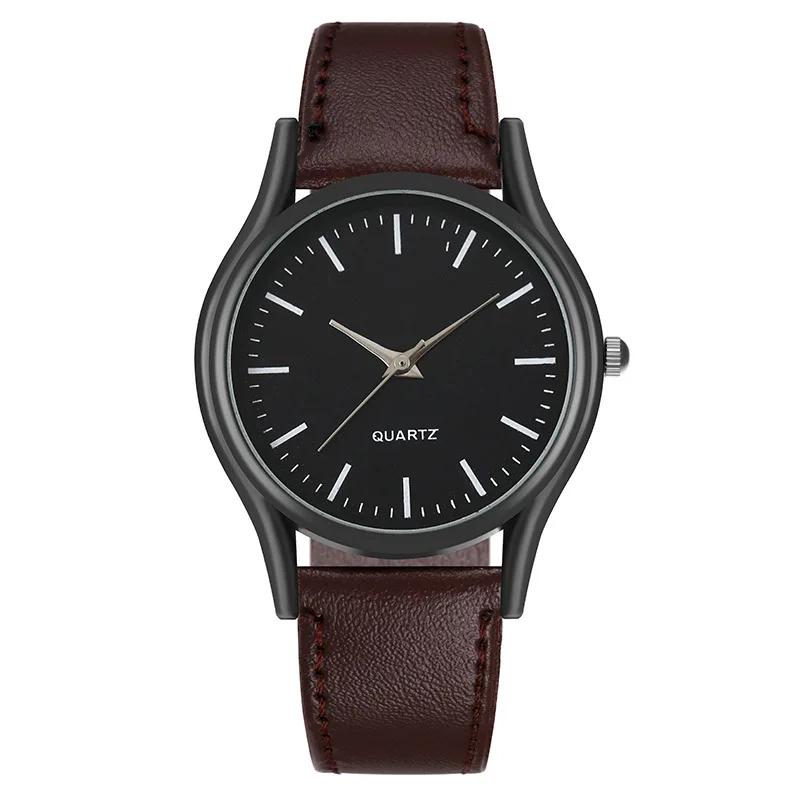 

Watches for Men Reloj Hombre Fashion Retro Business Hand Watch Leather Watches Quartz Wristwatch Clock Gift Relogios Masculino