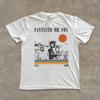 Fantastica Maglietta Grafica Mr Fox Stile Poster Vintage Retro di Film Stampa Personaggio Animale Manica Corta Oversize Girocollo Unisex Streetwear Top Magliette