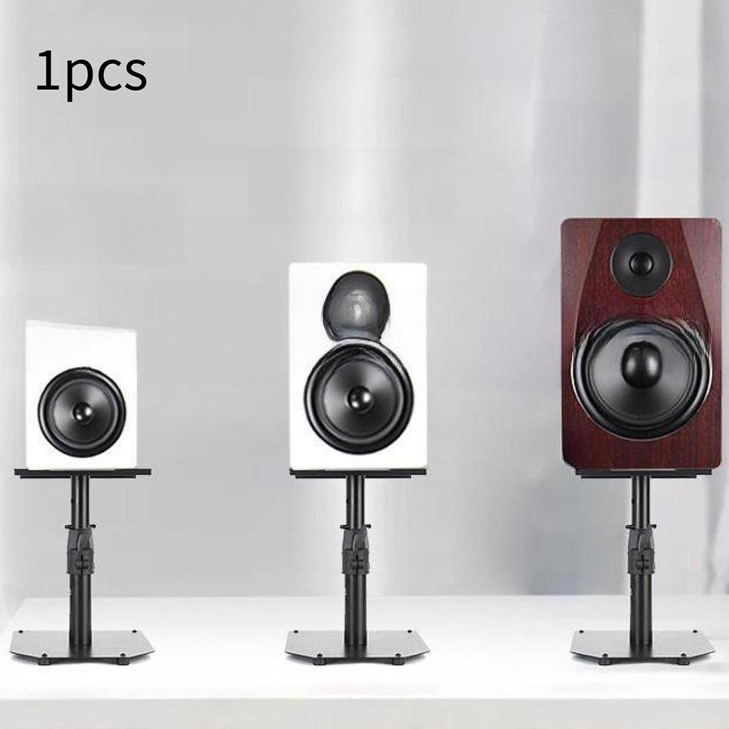 Stand, Speaker Holder with Adjustable Height for Home Use