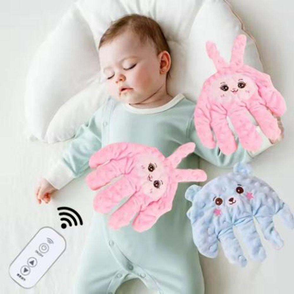 Cotton Baby Calming Patting Sleep Toy Remote Control Newborn Sleep Pillow  Newborn Sleep