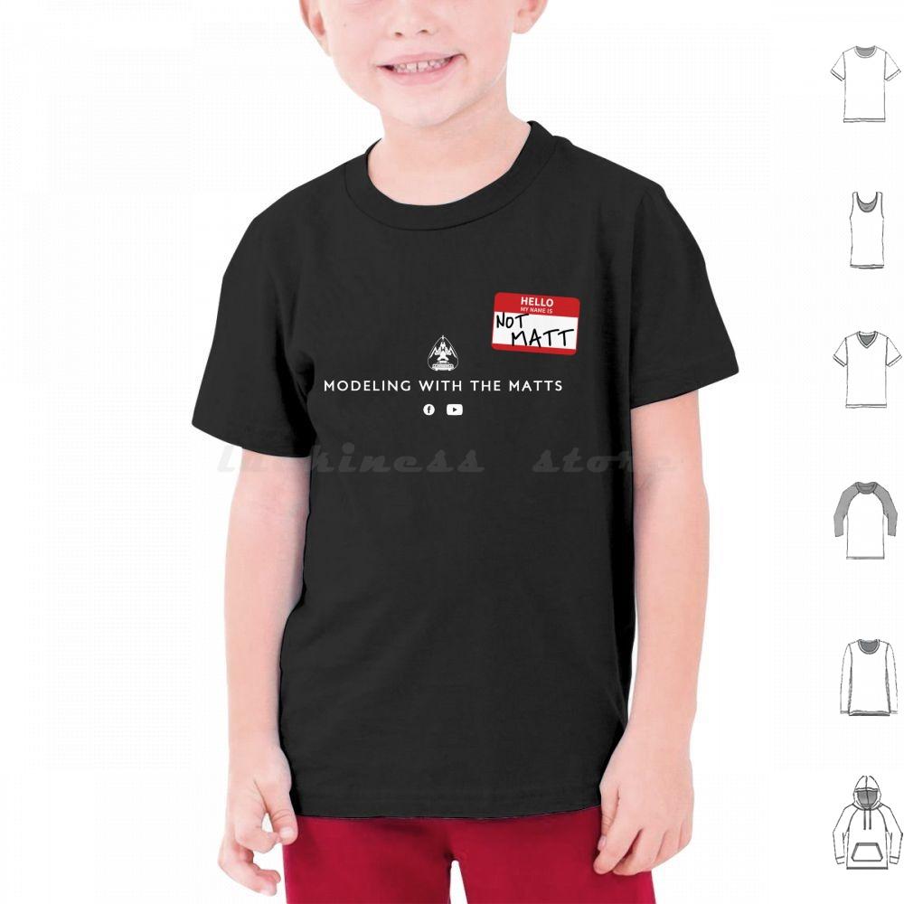 Hello  My Name Is  Not Matt  T Shirt Cotton Men Women DIY Print Scale Modeling Airplane Car Plastic Models Tank F 15