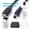 Type C Male to 5.5x2.1mm 9V/12V/20V Power Connector Charging Cable for Monitoring Cameras Printer Router LED Light