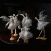Home Decor Beautiful Cute Ballet Girl White Angel Dancing Girl Fairy Rome Decor Character Home Decorations Birthday Gift