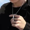 Trendy Men's Clavicle Necklace: Versatile, High-End, Simple Hip Hop Jewelry