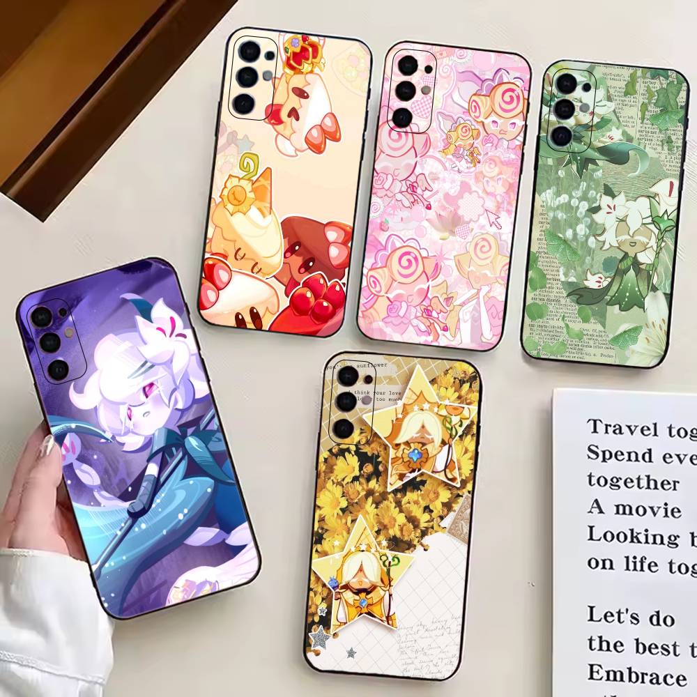 Game C-Cookie R-Run Kingdom Phone Case For Samsung S25,S24,S21,S22,S23,S30,Ultra,S20,Plus,Fe,Lite,Note,10,Black Cover