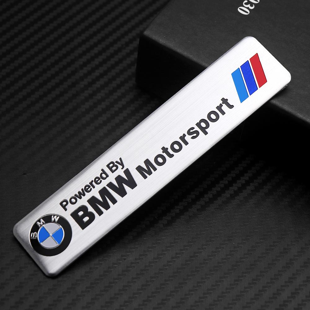 2025 Heiß 1 Stück Aluminium Auto Emblem Fenster Karosserie Kofferraum Aufkleber Decal Für BMW E46 E90 E60 F30 E39 F10 E87 E36 F20 E92 Serie 1 Auto Ac