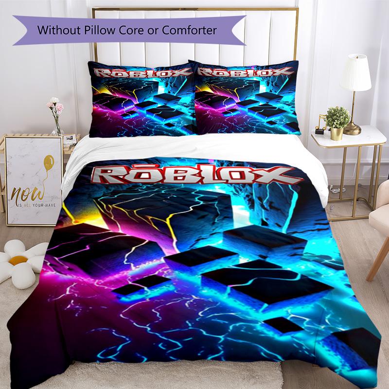 Roblox Bedding Set Suitable For Bedrooms Machine Washable Christmas Gift