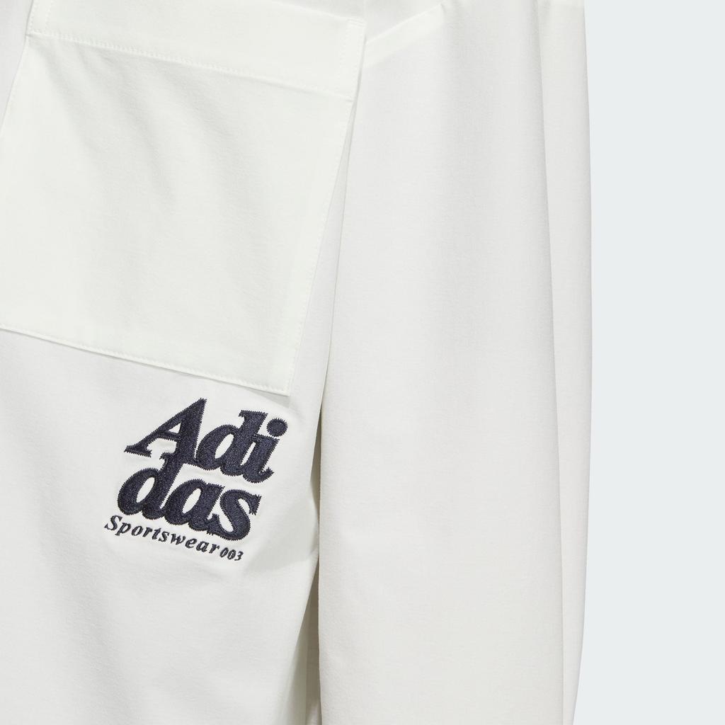 Adidas Small Logo Sports Casual Square Collar Long Sleeve Shirt Men Tops Han-Jade-White JP2596