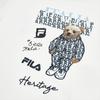 New FILA Sweatshirt Women's Cloud White F11W448205FWT