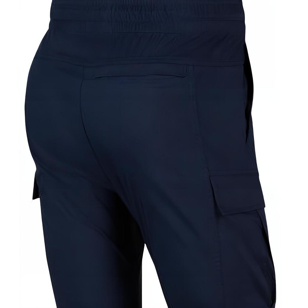 Nike Casual Pants Men's Blue Moderate Straight Fit Pants CV9301-451
