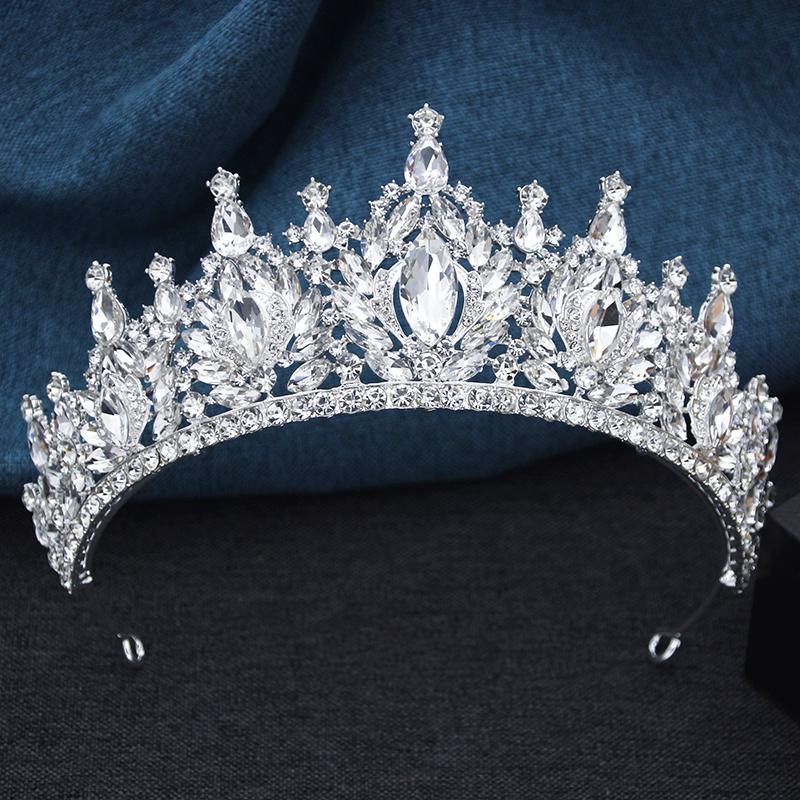 Diadema Principessa Barocca Corone Regali e Tiara Gioielli per Corona Abito da Sposa Accessori per Capelli