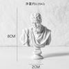 Nordic Retro Imitation plaster Resin Venus God of War Character head sculpture Home decoration crafts Drawing sketch Greek