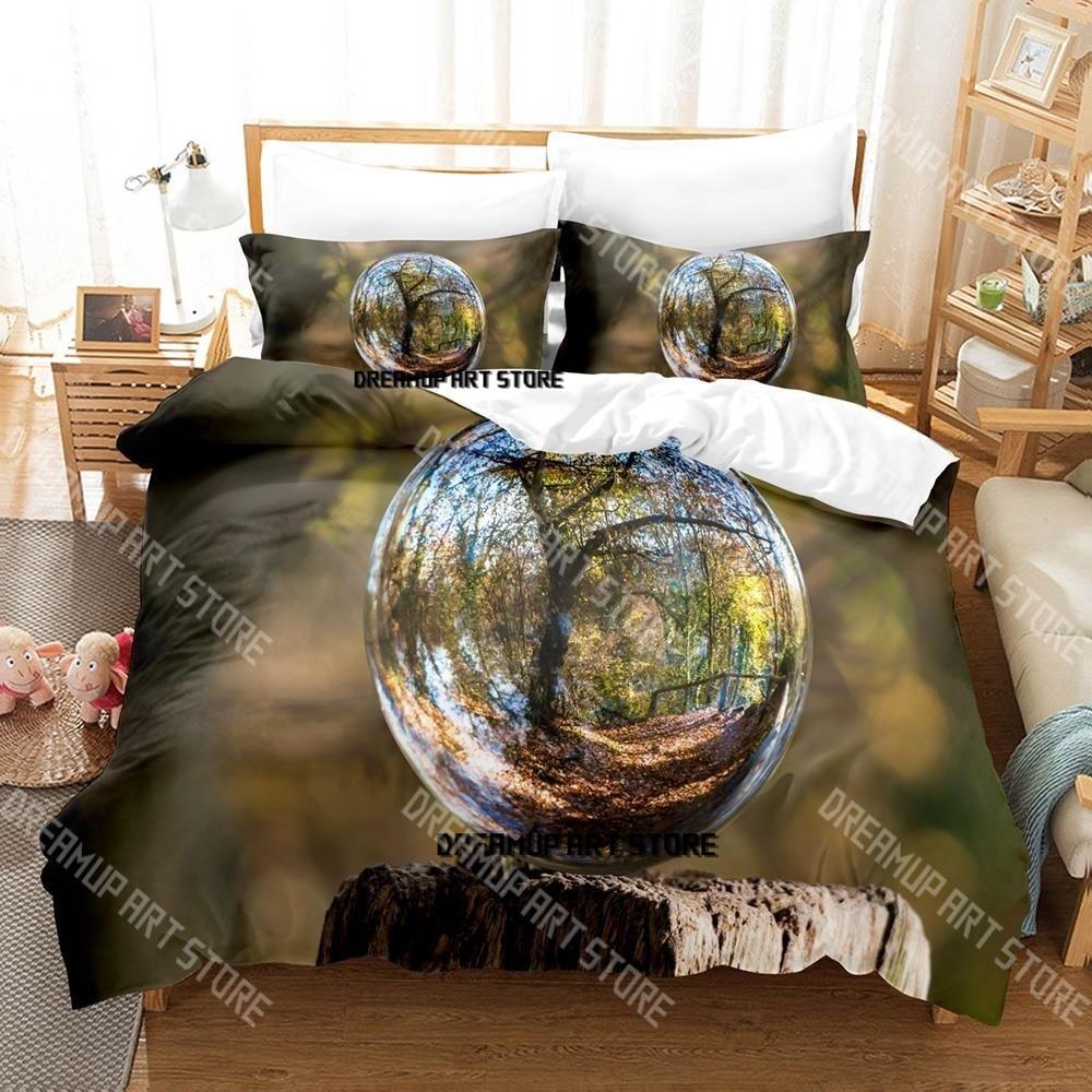 Fashion Art landscape outdoor Bedding Set Single Twin Full Queen King Size Bed Set Kids Bedroom Duvetcover Sets Bed Sheet Set
