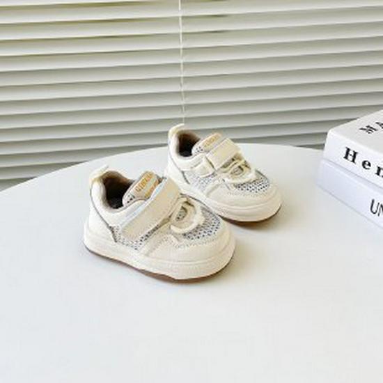 Baby Soft Sole Canvas Sneakers for Boys & Girls, 1-2 Years - Spring/Autumn Walking Shoes