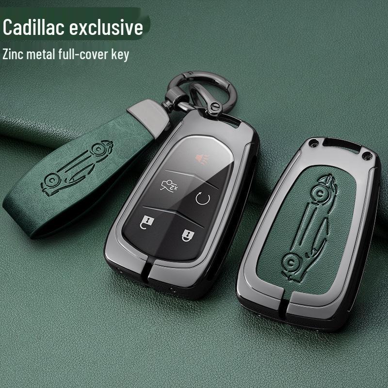 Cadillac XT5, CT5, XT4, XT6, CT6, XTS, ATSL, CT4 Premium Metal Key Cover