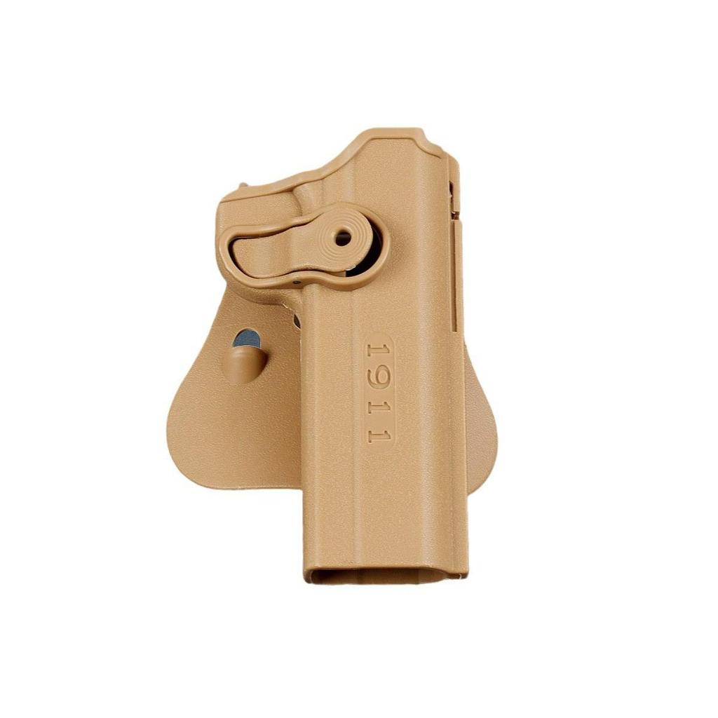 Tactical 1911 Quick-Draw Toy Set with Waist Holster, Flashlight, and Rubber Training Gear