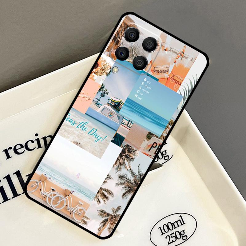 Strand-Vibes Hülle Für Samsung Galaxy M21 M31 M14 M34 M54 M33 M16 M36 M56 M53 M13 M12 M32 M52 M15 M55 M35