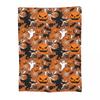 Halloween-Kürbisse und Geister Hexenparty Decken Fleece-Kuscheldecke Überwürfe für Sofa Bettwäsche Überwürfe Tagesdecke Steppdecke