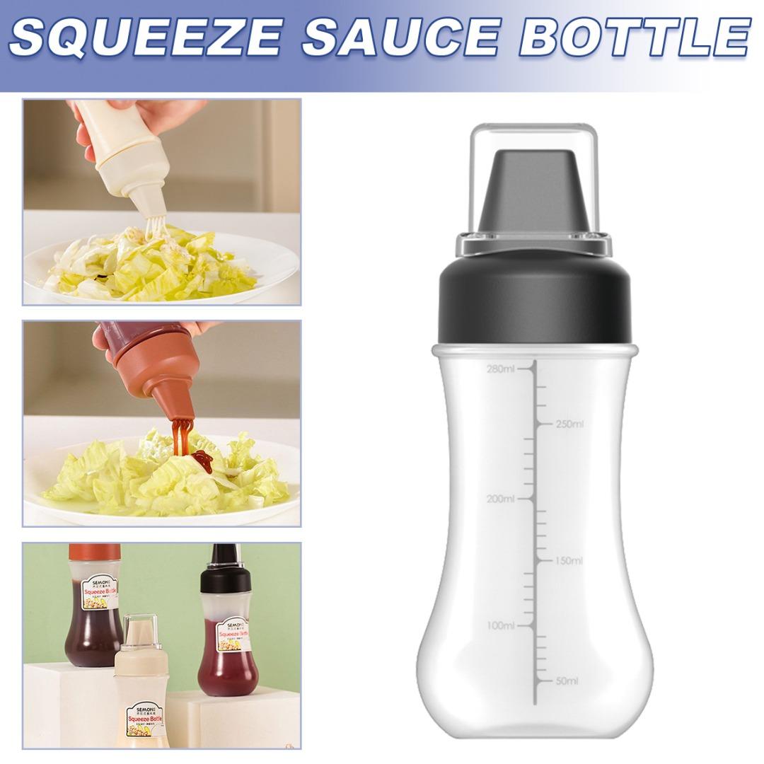 

Измеримая бутылочка PDTO с 5 отверстиями, соус, уксус, кетчуп, дозатор приправ