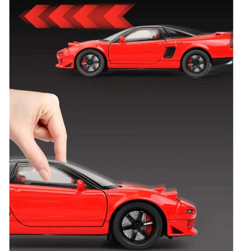 1/32 Scale Honda's First Generation NSX Alloy Car Model Simulation JDM Sports Car Ornaments Children's Toys Boys' Gift