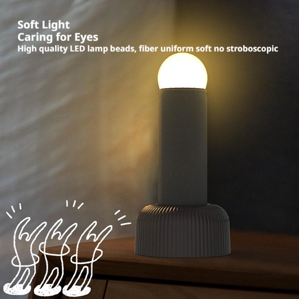 LED Night Light Creative Handheld Rechargeable Atmosphere Desk Lamp Bedroom Bedside Sleep Light Decoration Birthday Gift NEW