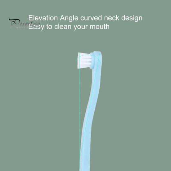 Pet Tooth Brush Toothbrush Long Handle Oral Care Bite Resistant Cat Dog Bad Breath Teeth Cleaning Accessories