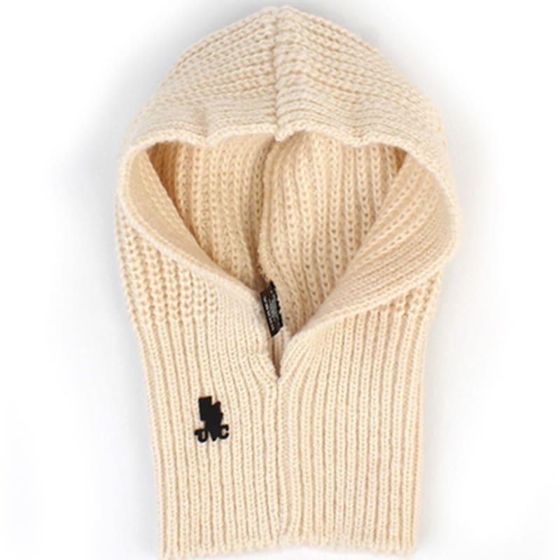 Universal chemistry Bold Knit Ivory Balaclava
