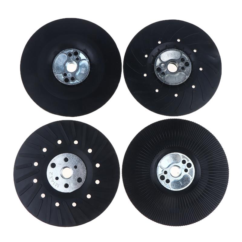 1 Pcs Sanding Disc Backing Pad Grinder Attachment For Angle Grinders Power Tools Accessories Dedicated Steel Paper Tray