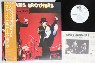 LP Record BLUES BROTHERS  Made In America P10962APROMO Atlantic 1980 Japan Obi Rock Used