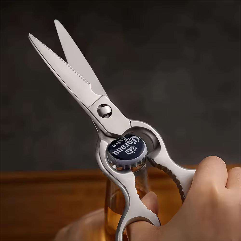 Gourd Shape BBQ Scissor Removable Chicken Bone Scissor Food Scissor Kitchen Scissor Fish