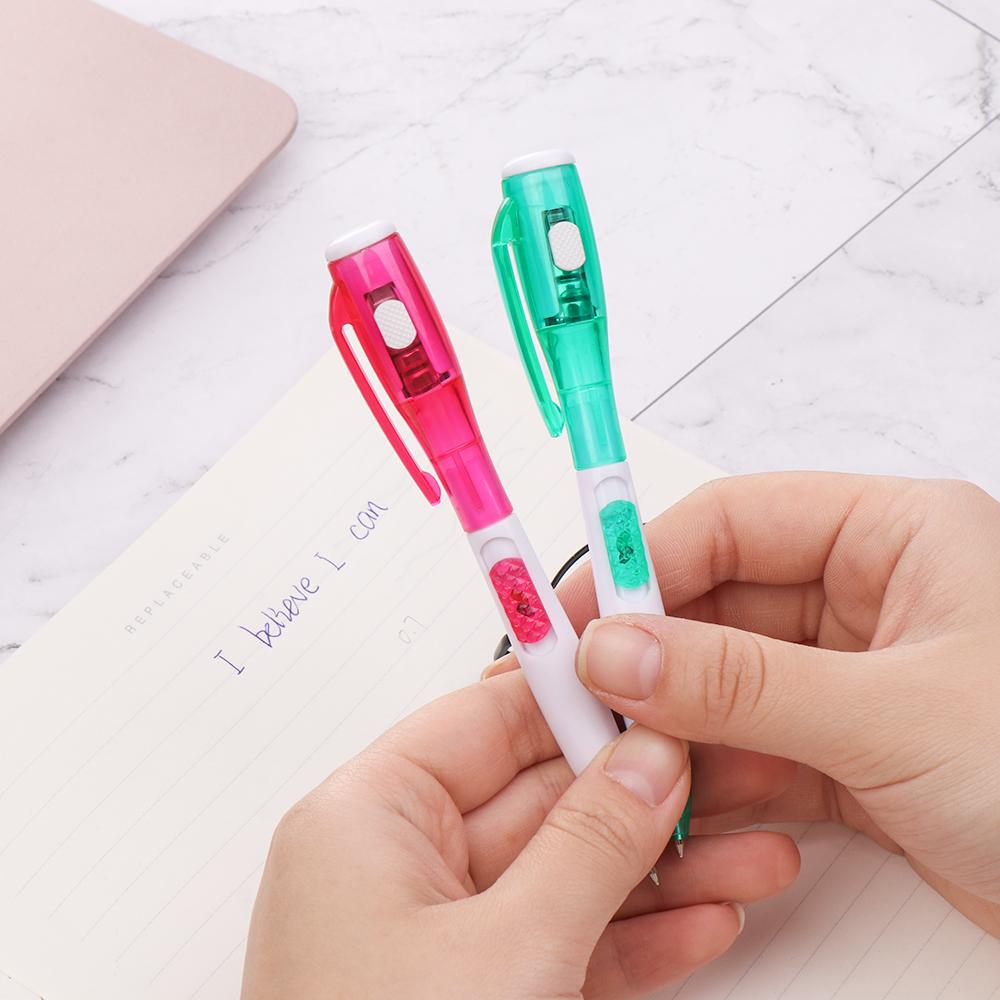 Universal mit Licht Multifunktions-Kugelschreiber Taschenlampenstift LED-Licht Kugelschreiber