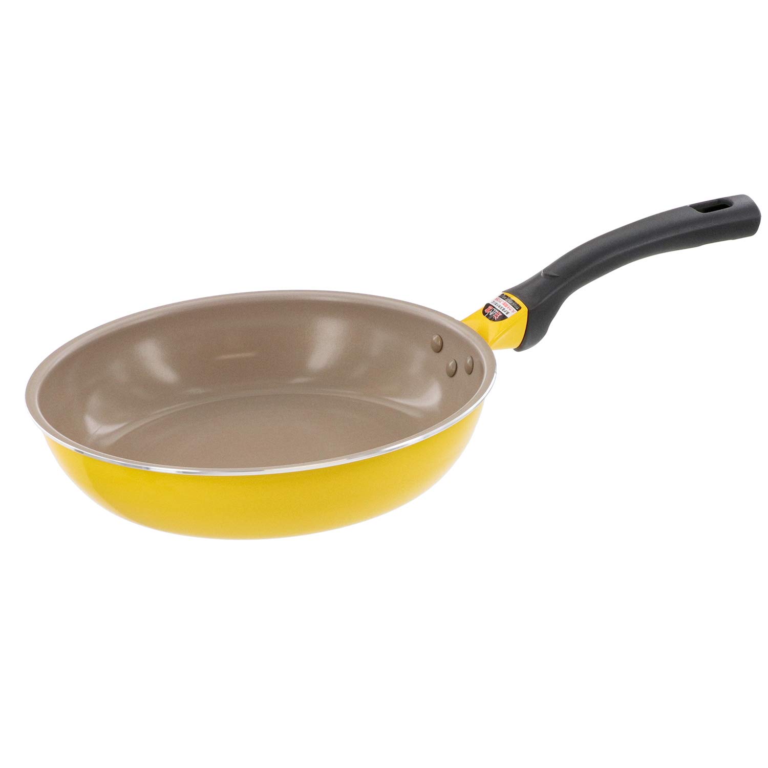 

Bestco Frying Pan, 26cm, Yellow, Hyper Premium Coat, 2-Year Warranty, Induction Compatible, ND-8112