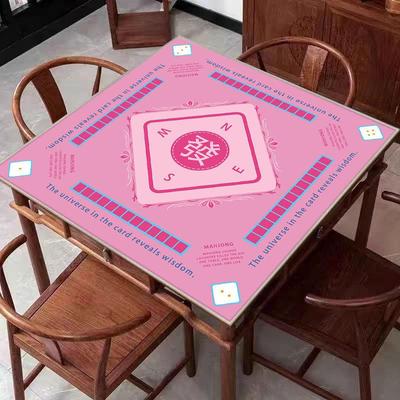 Wasserabsorbierende, verschleißfeste, rutschfeste, schnell trocknende Mahjong-Tischmatte für Fleckenbeständigkeit & leises Spiel