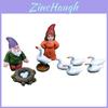 Garden Gnome Figurine Resin Craft Miniature Landscape For Gift Giving