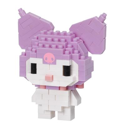 Kawada nanoblock Sanrio Charaktere Kuromi Alter 12 und 160-teiliges Set, Aufwärts, NBCC_179