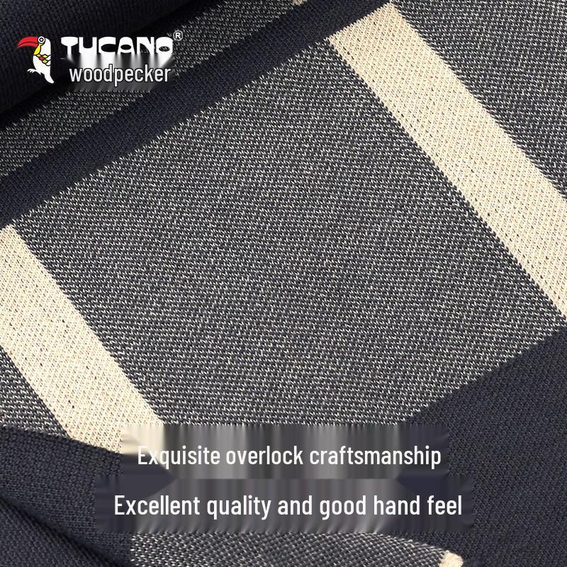 TUCANO Men's Classic Plaid Knitted Winter Scarf