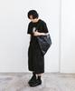 Iseuteuseobiseusyab Vintage Cotton Cargo Bermuda Pants - Black
