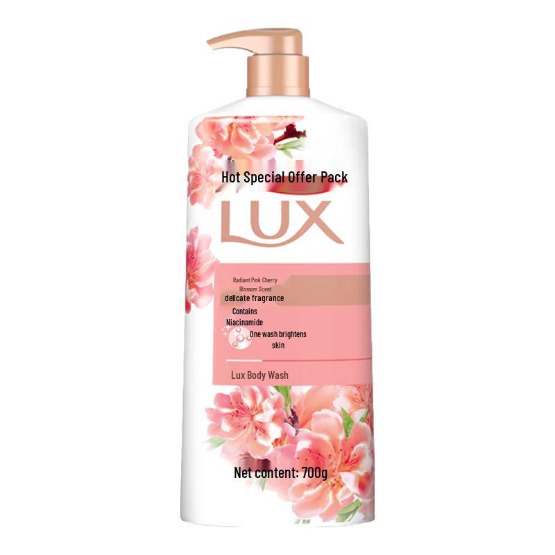 Lux Pink Cherry Blossom Brightening Shower Milk