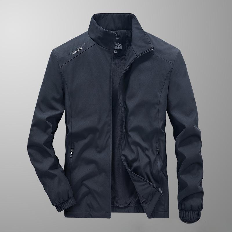 Spring and Autumn New Jacket Men's Jacket Loose Trendy Brand High-end Baseball Jersey Pilot Top Casual Men's Clothing