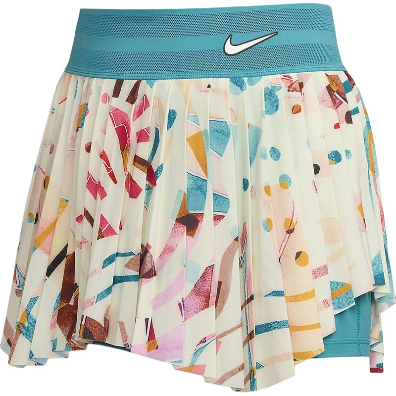 Nike Court Dri-FIT Slam All-Over Print Quick-Dry Skirt Tennis Bottoms Women bottoms Coconut-Milk DX5415-113