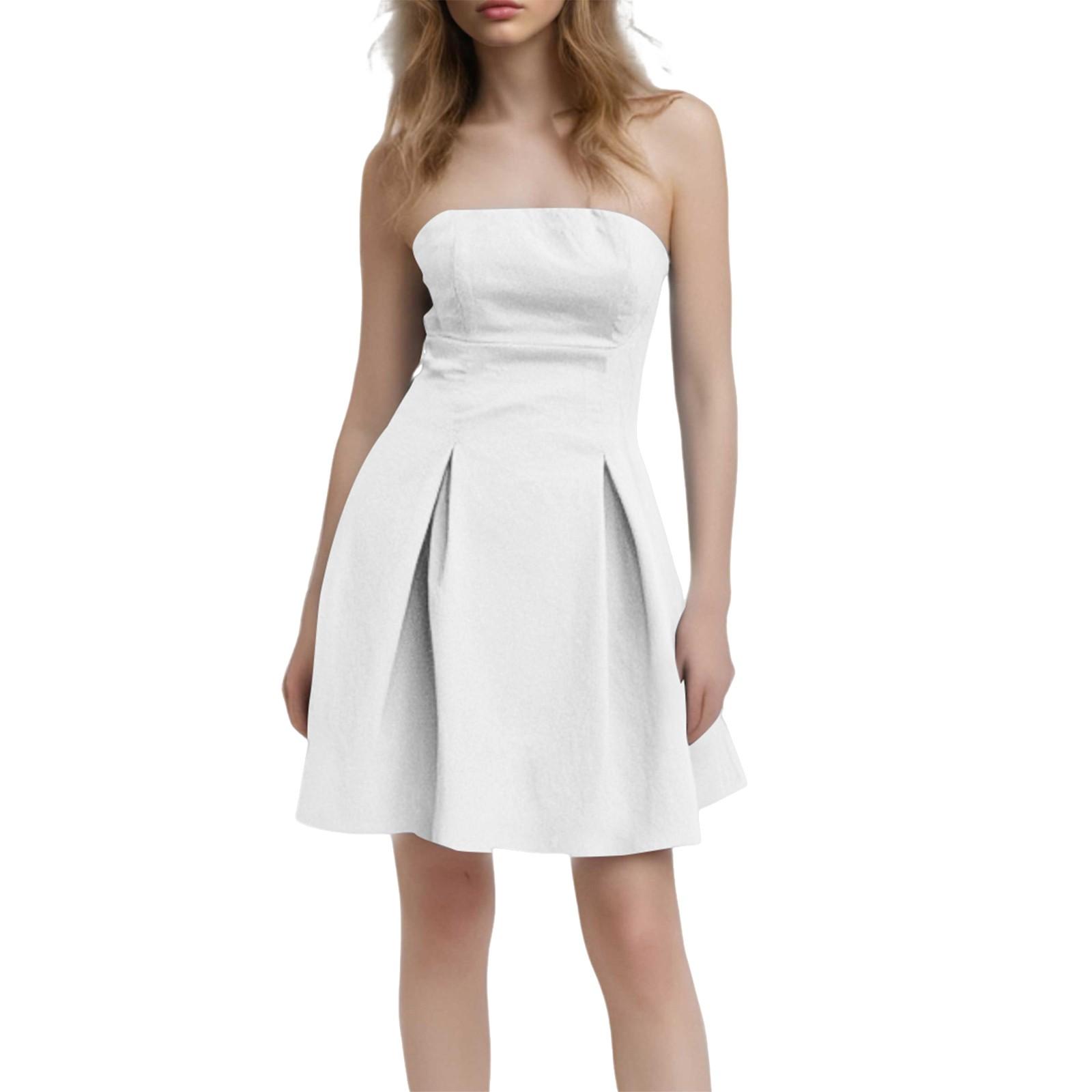 

Женские платья Сексуальные платья с глубоким вырезом и открытой спиной Вечерние женские платья XL белый