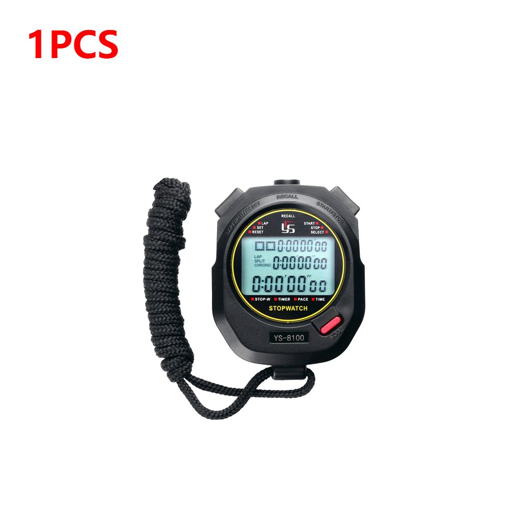 20-1Pcs Electronic Stopwatch Timer Professional Digital Handheld Training Timer Outdoor Sports Running Chronograph Stop Watch