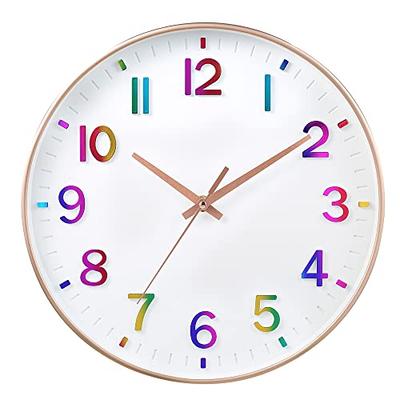 Gradient Color Scandinavian Wall Clock
