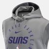 Nike Sportmode Großer Buchstabe College-Stil Trendiges Kapuzen-Sweatshirt ohne Ärmel Herren-Sweatshirt Dunkelgrau HJ9186-084