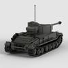German VK4501P Tank Building Blocks Set WWII German Prototype Heavy Tank Model Military Brick Kit for Historical Display Detail