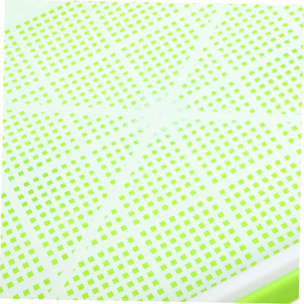 DOITOOL 1 Set Sprouter Tray with Lid Cultivation Germination Nursery Sprouting Tray Wheatgrass Soybean Grower for Garden Home Office