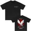 Rapper Niro OX7 Album TShirt Men Women Hip Hop Fashion Pop Streetwear Unisex Vintage Casual Oversized Crew Neck TShirt