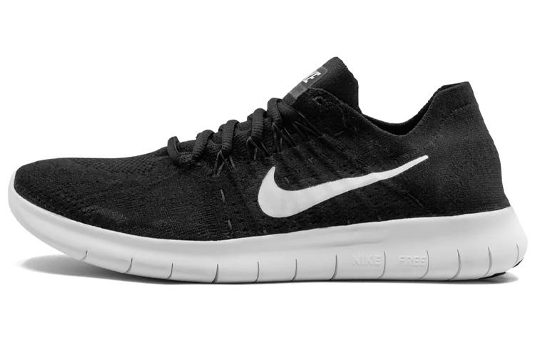 Nike Free Rn Flyknit 2017 Black/White Anthracite Women s 880844-001 38